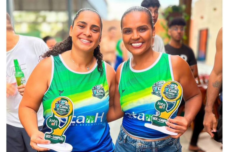 Dupla de Livramento brilha e conquista vice-campeonato em vôlei de areia em Guanambi