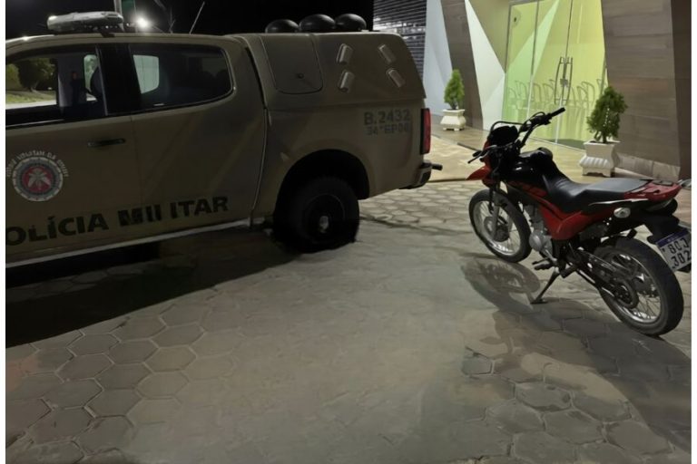 Operação apreende moto com restrição de furto e chassi adulterado em Rio do Antônio