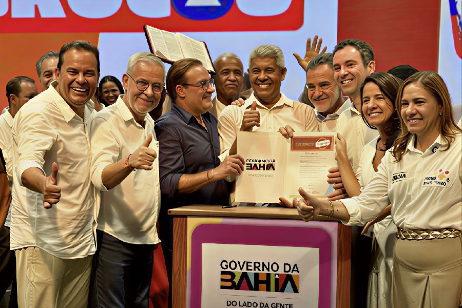 Pacote histórico: Fabrício garante obras em Brumado e se consolida como liderança regional ao lado de Jerônimo