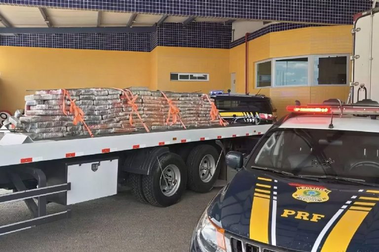 Carga milionária de maconha é descoberta em fundo falso em Juazeiro