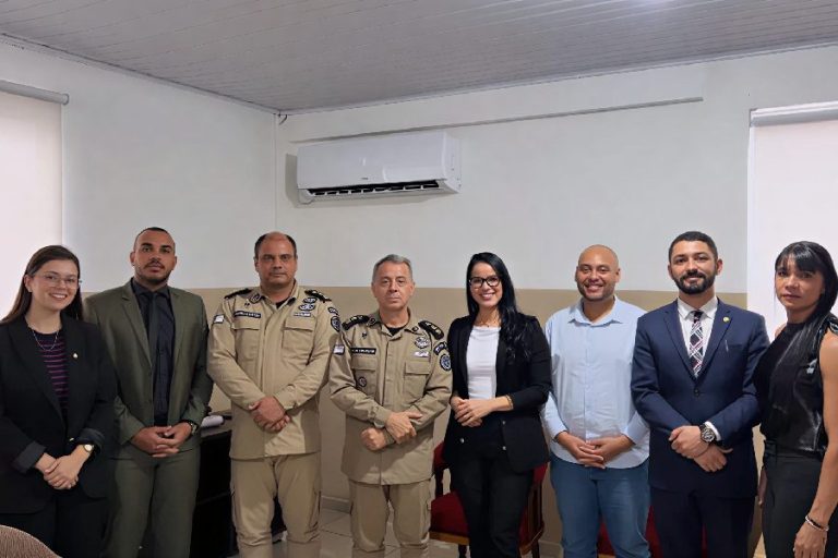 Conseg se reúne com novo comandante da PM e reforça parceria pela segurança em Brumado