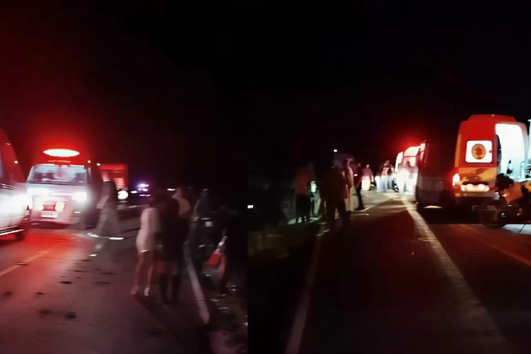 Oito pessoas morrem em colisão frontal na BA-148 na Chapada Diamantina