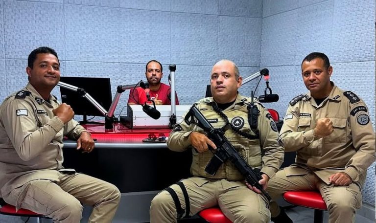 Polícia Militar e Rádio Câmara lançam programa voltado à segurança em Brumado