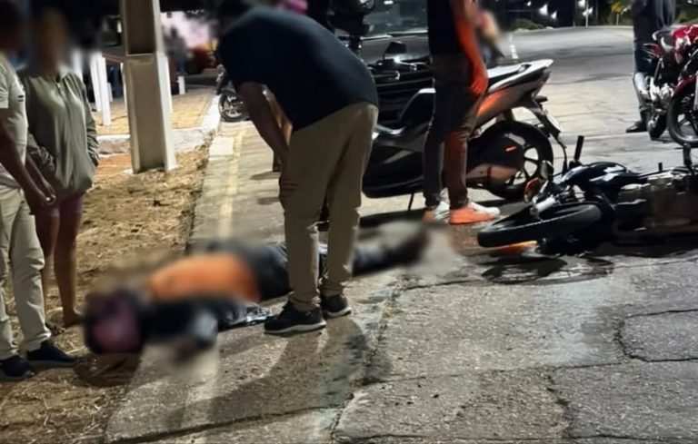 Batida entre motos deixa feridos na BA-148 entre Livramento e Rio de Contas