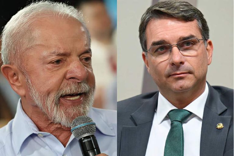 Pesquisa mostra Lula e Flávio Bolsonaro em empate técnico no 2º turno
