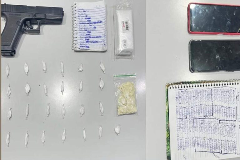 Homem é preso com cocaína e simulacro de arma durante ação da CIPE em Aracatu