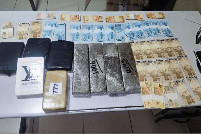 Motorista é preso com 9 quilos de drogas durante fiscalização na BA-262 em Brumado
