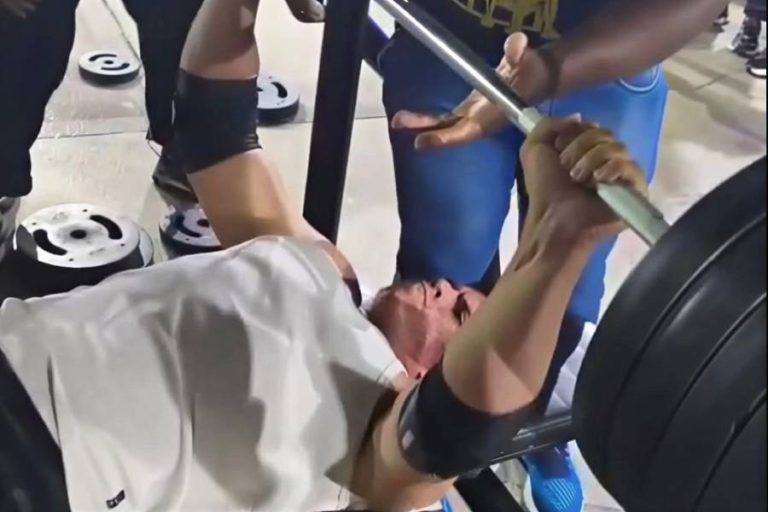 Jovem de Livramento bate recorde baiano de powerlifting