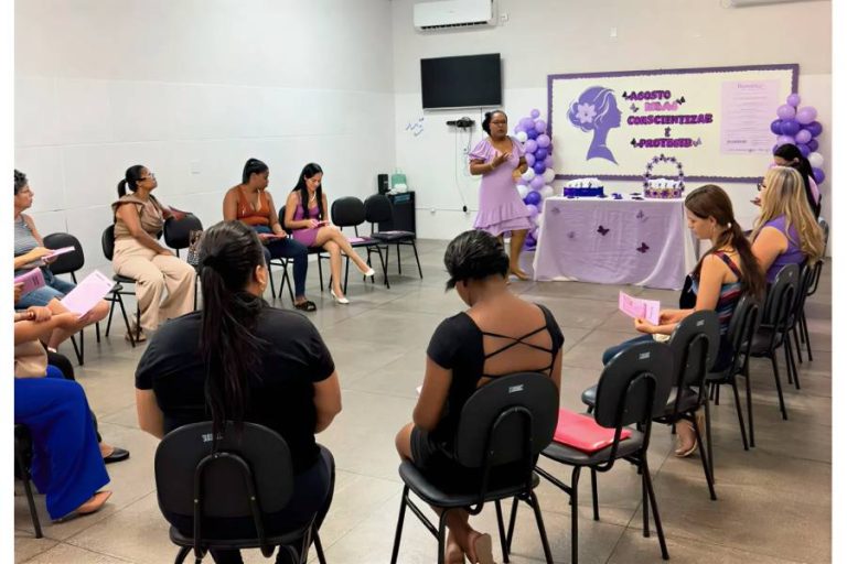 Agosto Lilás promove debate sobre violência contra a mulher em Brumado