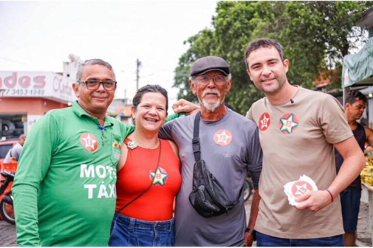 Fabrício Abrantes intensifica mobilização em Brumado e reforça apoio a Lula no segundo turno