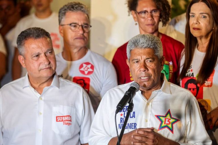 Jerônimo critica apoio de ACM Neto a Flávio Bolsonaro e chama decisão de oportunismo eleitoral