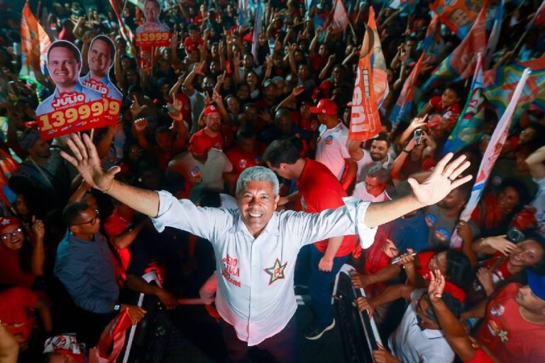 Jerônimo Rodrigues é reeleito governador da Bahia com 55,19% dos votos