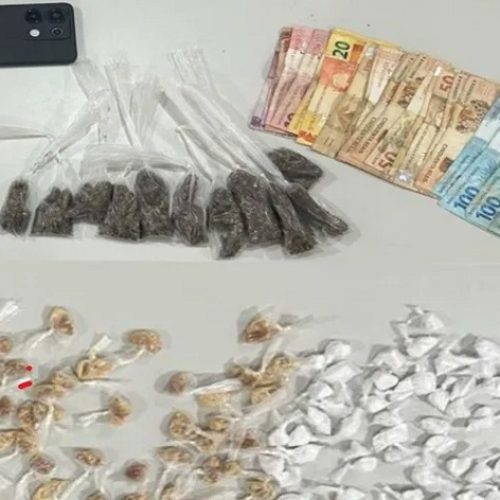 80ª CIPM prende indivíduo com drogas em Condeúba
