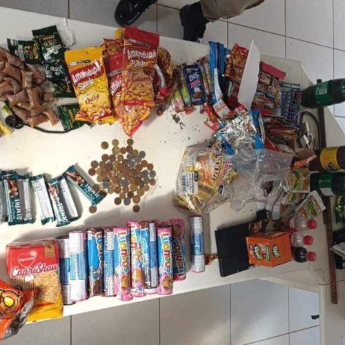94ª CIPM prende suspeitos de furto em Caetité e recupera mercadorias
