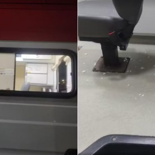 Ambulância do SAMU é atacada a pedradas durante atendimento em Serrinha