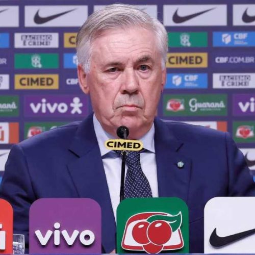 Ancelotti anuncia convocação da Seleção com novidades para Eliminatórias