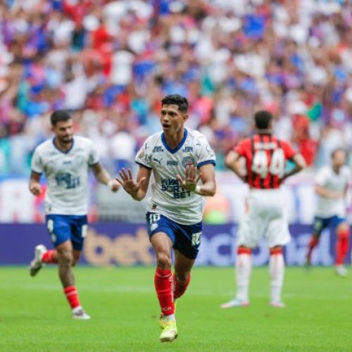 Bahia bate o Vitória na Fonte Nova pelo Brasileirão e fica em sexto lugar na tabela de classificação