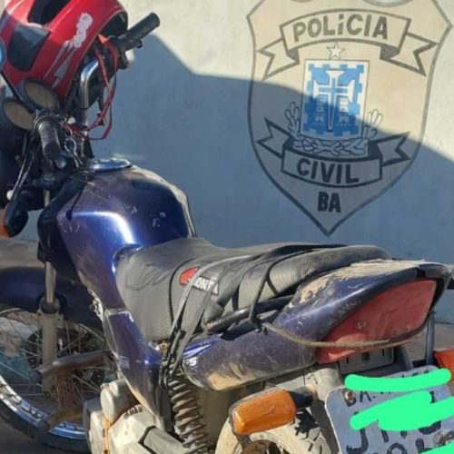 CIPR/Brumado recupera moto com restrição de furto em Tanhaçu