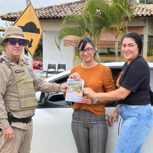 CIPRv-Brumado continua com campanha educativa para prevenir acidentes