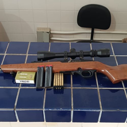 CIPRv apreende arma de fogo durante abordagem no Posto de Fiscalização de Tanhaçu