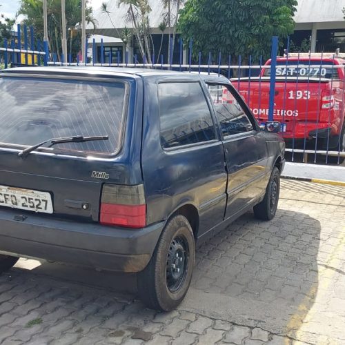 CIPRv apreende veículo com restrição de roubo em Caraíbas