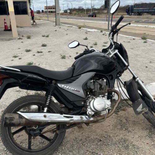CIPRv/Brumado recupera motocicleta roubada durante fiscalização em Caculé