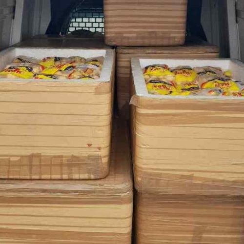 CIPRv/Brumado apreende carga de panificação sem nota fiscal durante operação na BA-262