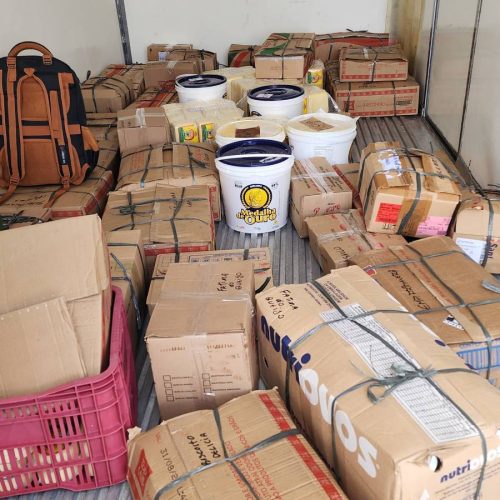 CIPRv/Brumado apreende carregamento de laticínios sem nota fiscal em Barra do Choça