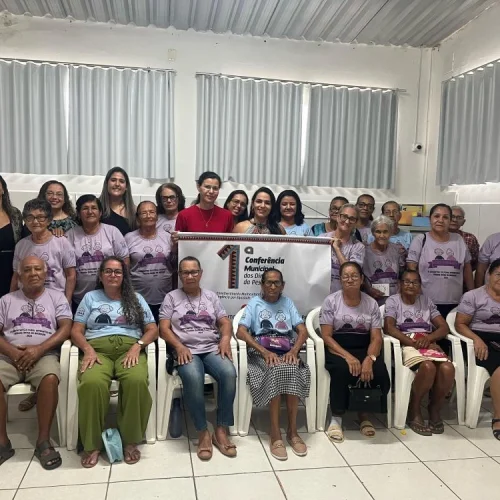 CRAS Yolanda Pires realiza encontro preparatório com grupo de idosos para a I Conferência Municipal dos Direitos da Pessoa Idosa