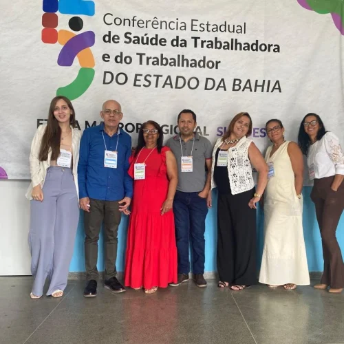 Equipe da Prefeitura de Brumado participa da 5ª Conferência Estadual de Saúde da Trabalhadora e do Trabalhador
