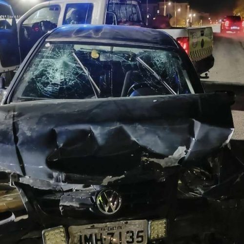 Fuga após colisão frontal termina com prisão de motorista e criança ferida em Guanambi