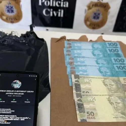 Homem é preso em Tanque Novo com dinheiro falso