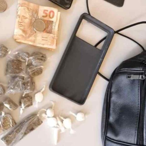 Homem é preso por tráfico de drogas após tentativa de fuga em Caculé