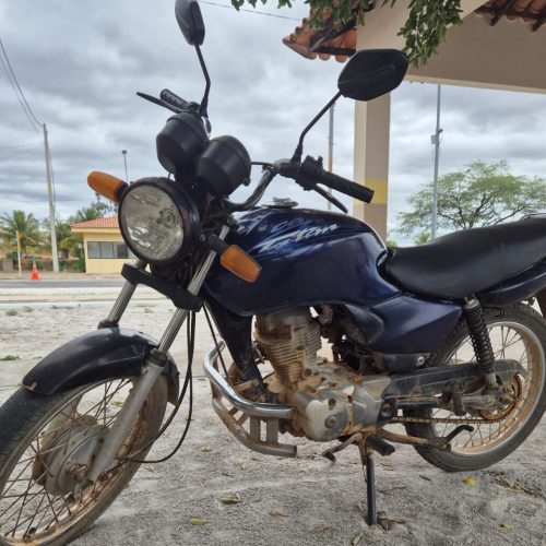 CIPRv apreende motocicleta com restrição judicial e CRLV vencido durante fiscalização em Tanhaçu