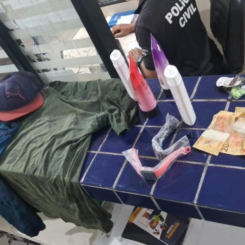 Assalto em plena luz do dia agita o centro de Brumado e bandido é preso em flagrante