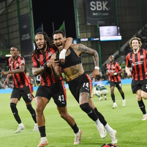 Júnior Brumado marca no fim da prorrogação e classifica Midtjylland na Europa League