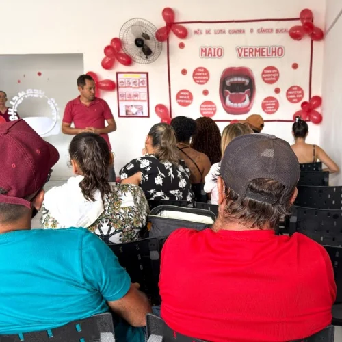 Maio Vermelho: ação de conscientização alerta para prevenção do câncer de boca