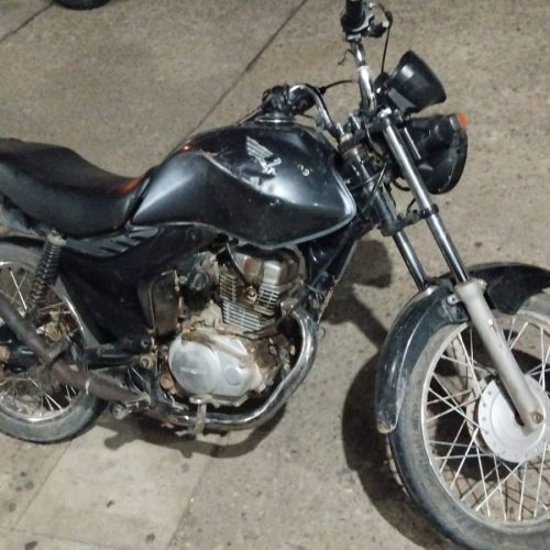 Motocicleta com motor adulterado é apreendida pela CIPRv em Brumado