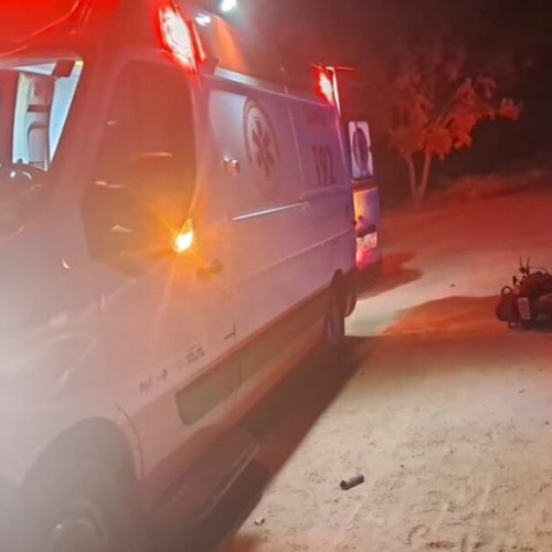 Motociclista fica gravemente ferido após bater em carro na BR-030, Guanambi
