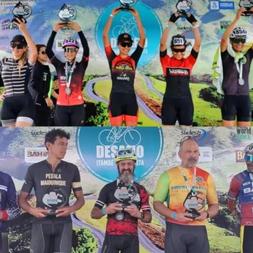 Nilda e José Lázaro elevam o nome de Livramento no ciclismo