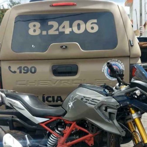 Polícia age em tempo recorde e impede circulação de motos furtadas em Ituaçu e Tanhaçu