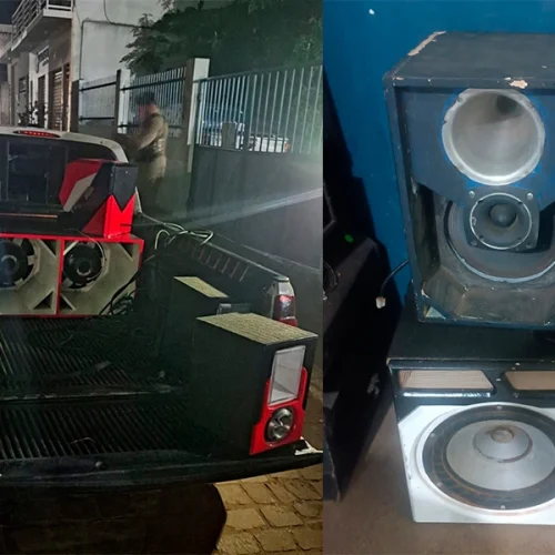 Polícia apreende carros e sons automotivos após denúncias de perturbação do sossego em Livramento
