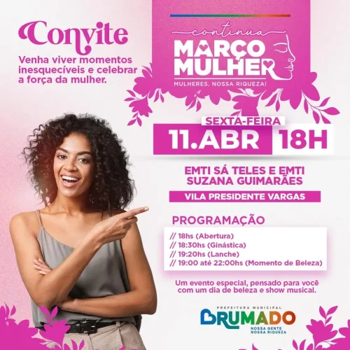 Prefeitura encerra programação do Março Mulher com evento especial na Vila Presidente Vargas
