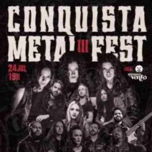 Turnê nacional de metal agita Vitória da Conquista com bandas de destaque no Conquista Metal Fest