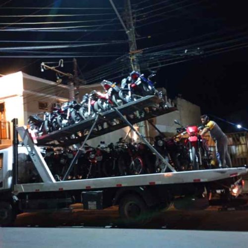 Polícia Militar combate direção perigosa durante carreata em Caetité com a Operação Grau Zero